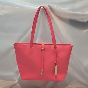 Vince Camuto Leila Small Tote, Fiesta Hot Pink